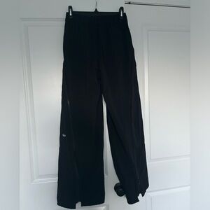 ALO Yoga Black Wide-Leg Athletic Pants